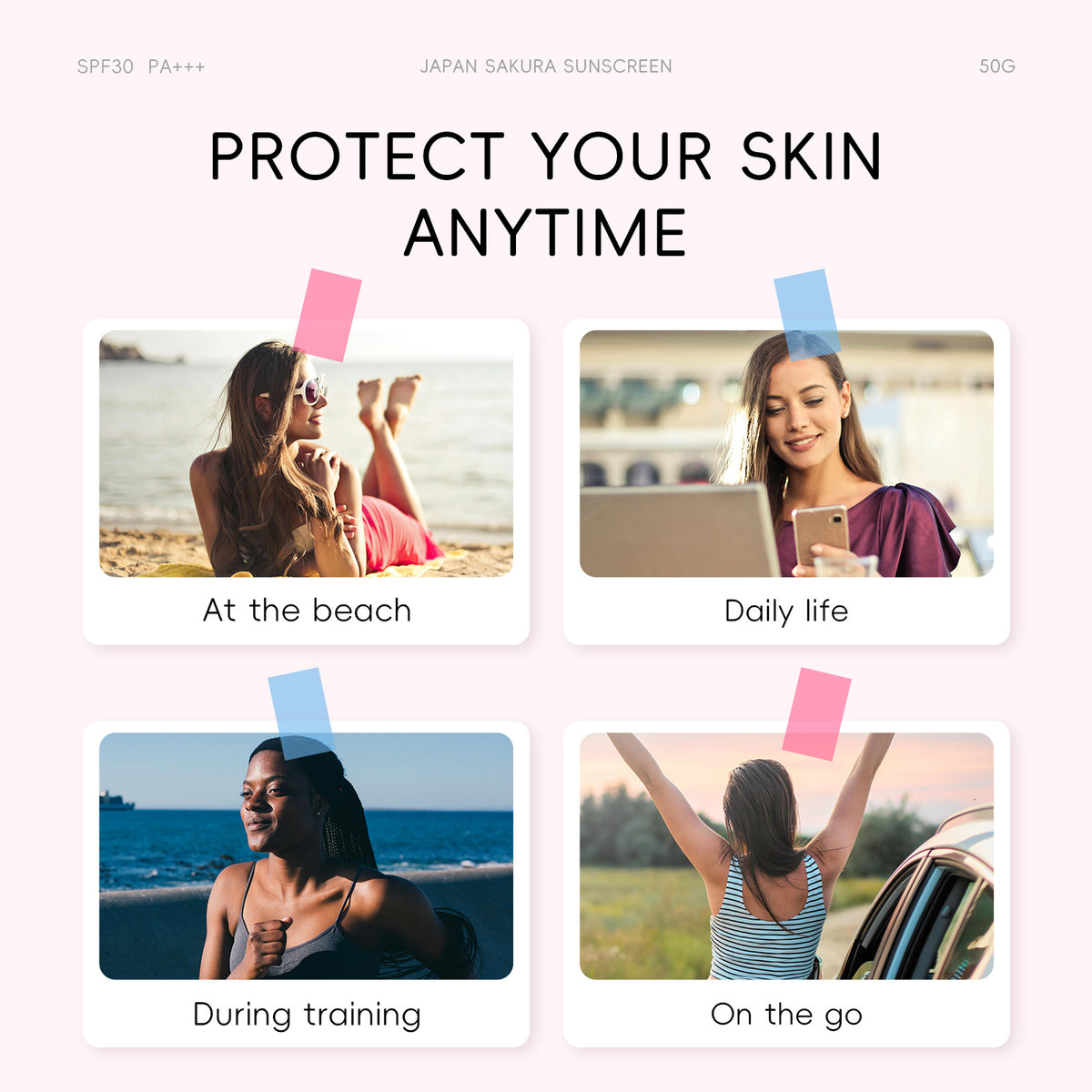 Cherry Blossom Sunscreen SPF 30 - 50g