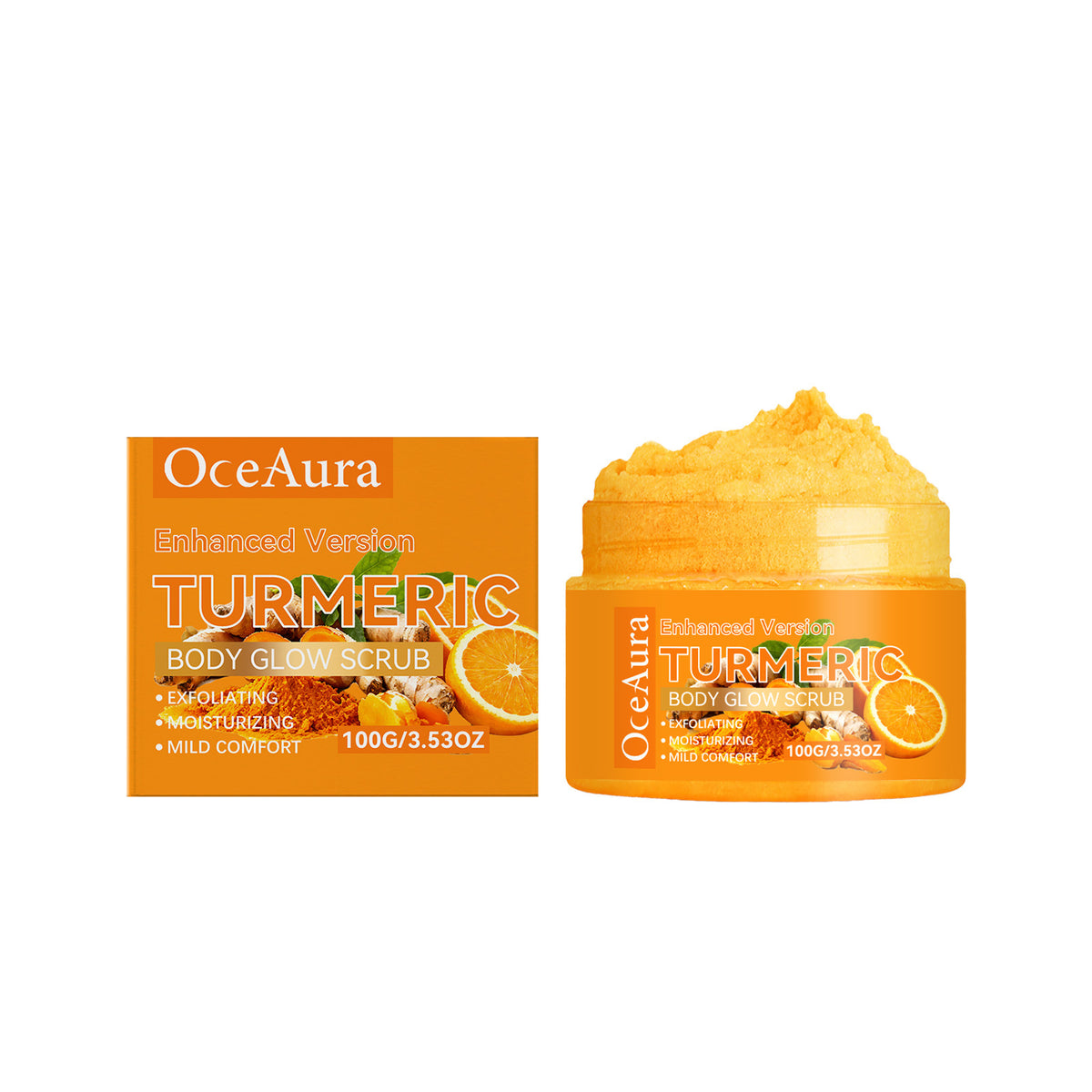 Turmeric Body Scrub - Hydrating & Moisturizing 100g