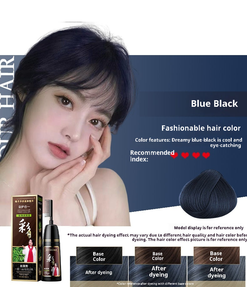 Hair Dye Color Cream for Covering White Hair - 400ml