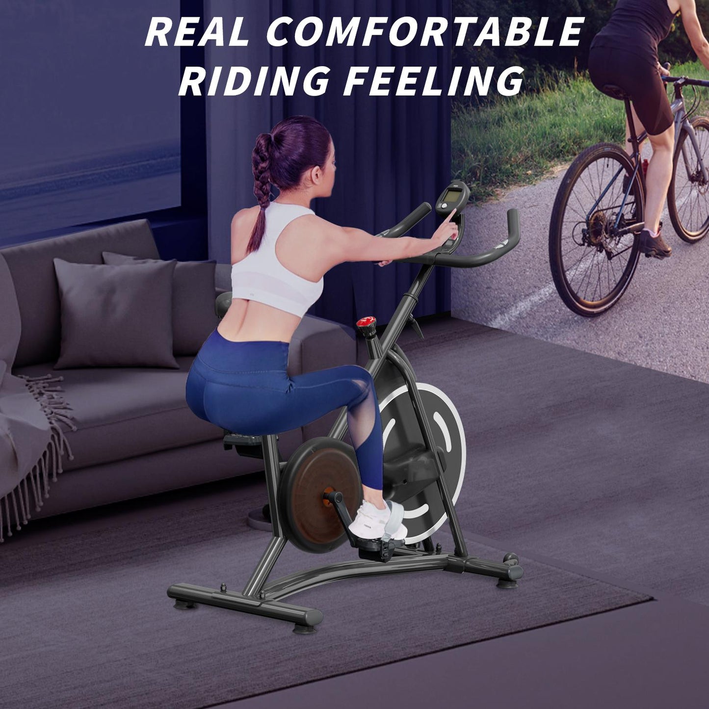 Ultimate Exercise Bike for Home Gym - Compact & Durable