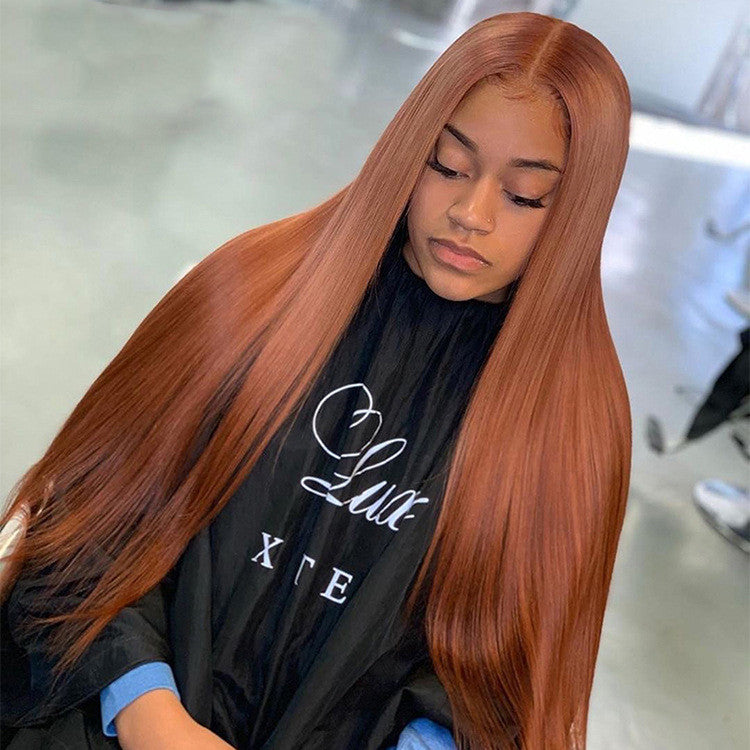 Pre-drawn Lace Wig with Baby Hair - Natural Style, 12 Inch