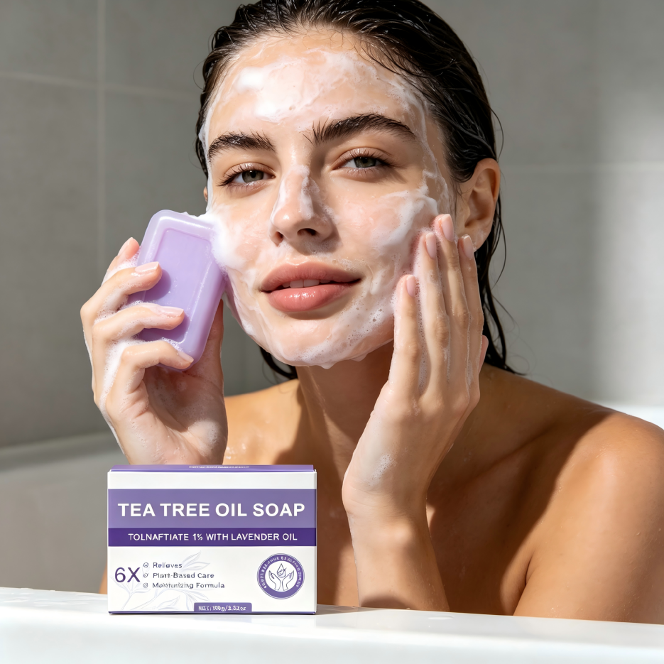 Purple Tea Tree Soap Bar - 100g