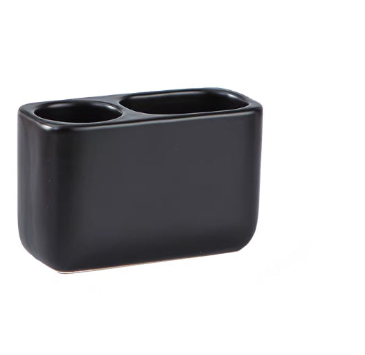 Electric Toothbrush Holder Ceramic Nordic Style Storage Box for Toothpaste and Toothbrushes