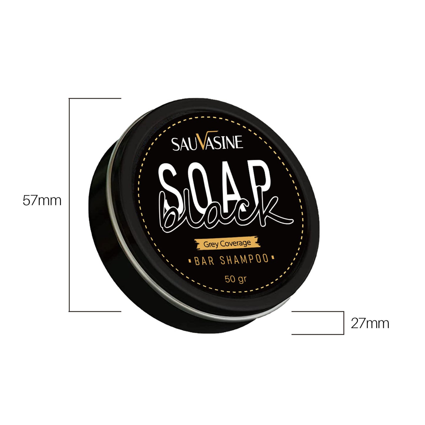 Moisturizing Polygonum Multiflorum Handmade Hair Soap - 50g
