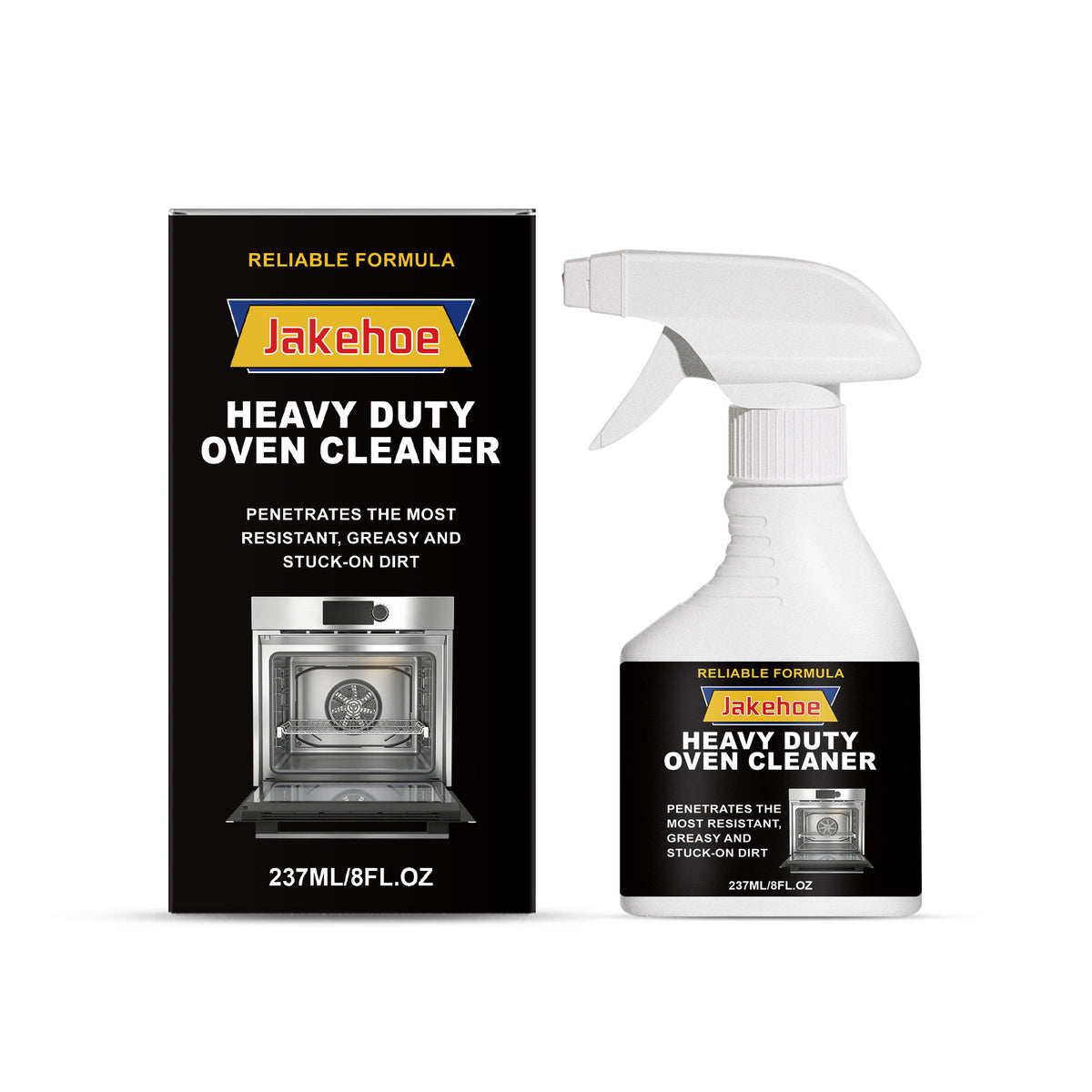 Heavy Duty Oven Cleaner Spray 237ml - Tough Kitchen Surface Cleaner