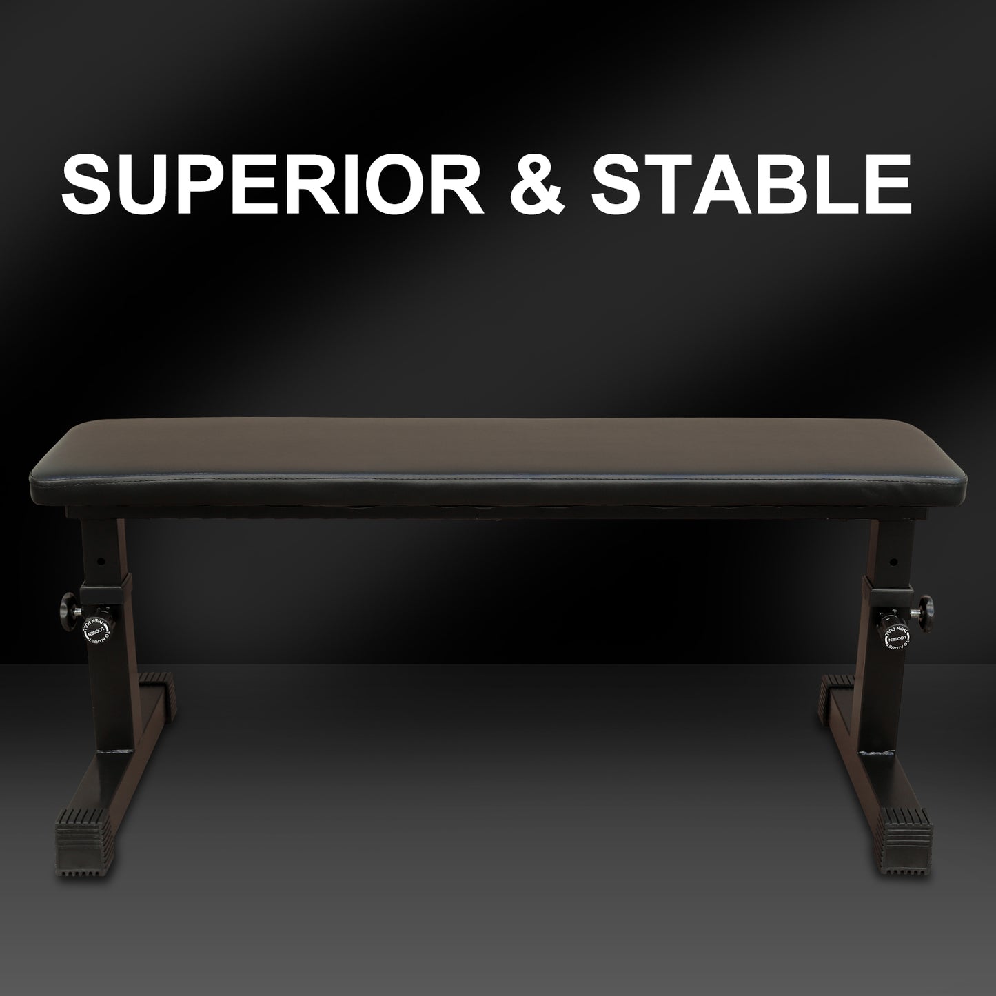 Flat Weight Bench for Strength Training - 5 Adjustable Heights
