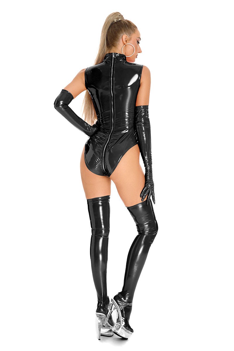 Elastic Zipper Jumpsuit for Adults with Dew-Proof Binding - Summer & Winter Wear