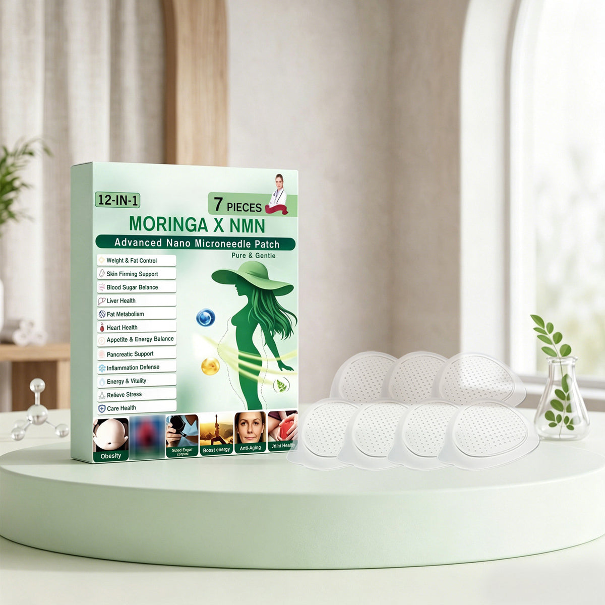Body Care Patches - 7 Pieces