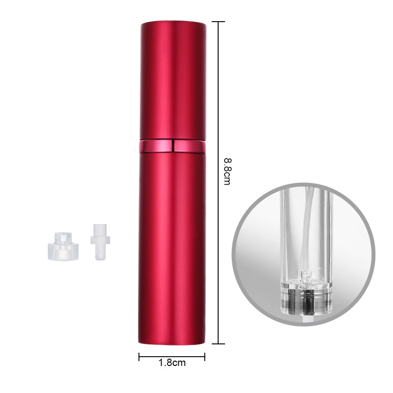 Portable Perfume Sprayer Bottle Set - Refillable Travel Atomizer with 9ML Capacity