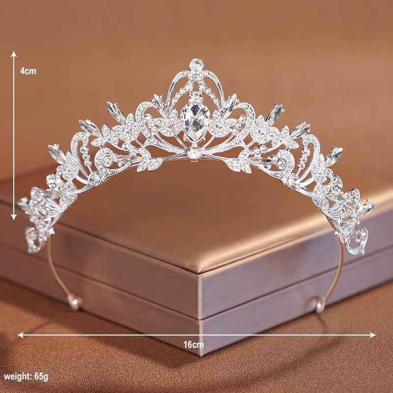 Children's Rhinestone Crown Headdress Hair Band