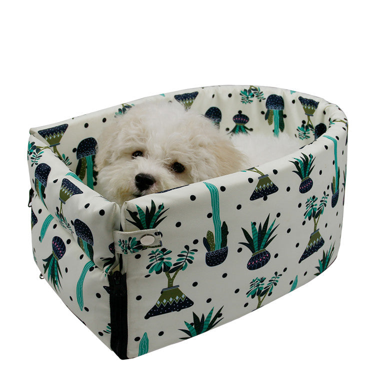Removable Zipper Pet Car Nest Bed for Cars & Vehicles