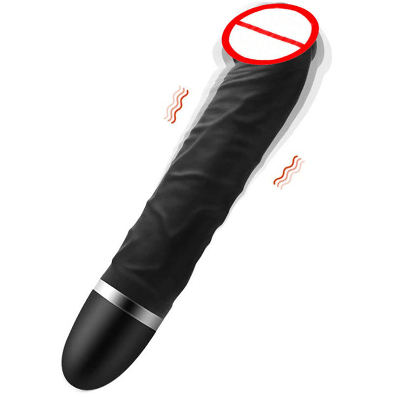 Slim Silicone Vibrating Massager with Multiple Modes - Portable Personal Wellness Device
