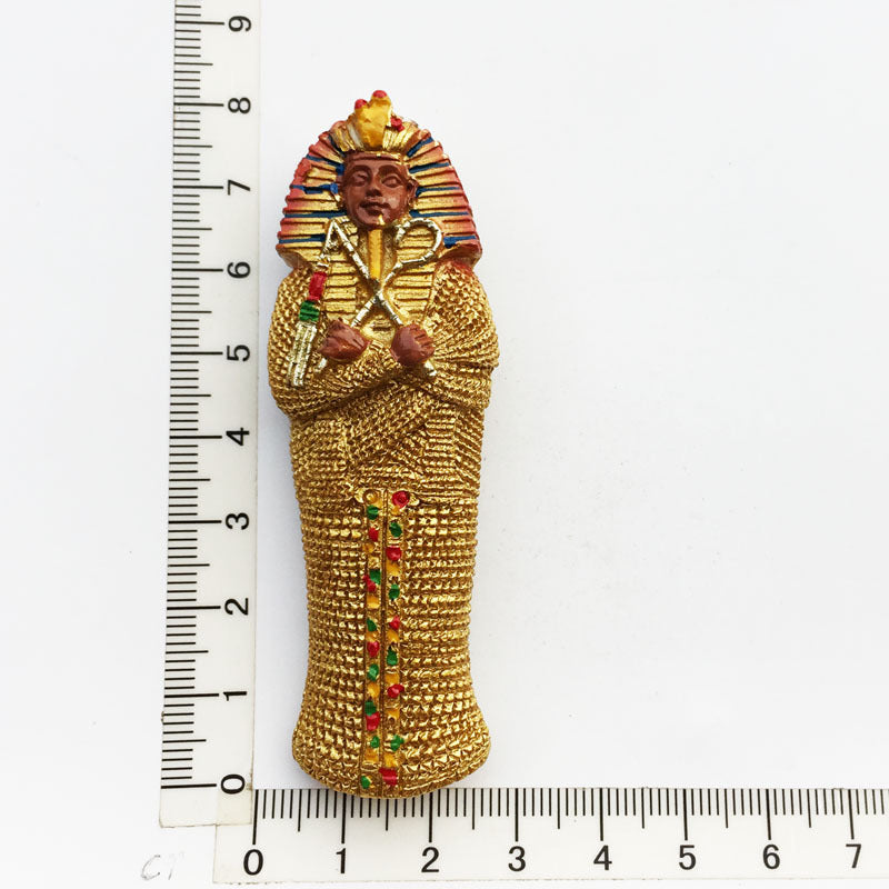 Egyptian Culture Magnetic Refrigerator Magnets Set - Classic & Landmark Designs