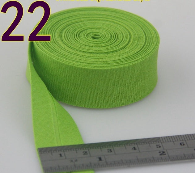Hand-Patched Cotton Bias Tape for Sewing & Crafting - 20mm Wide
