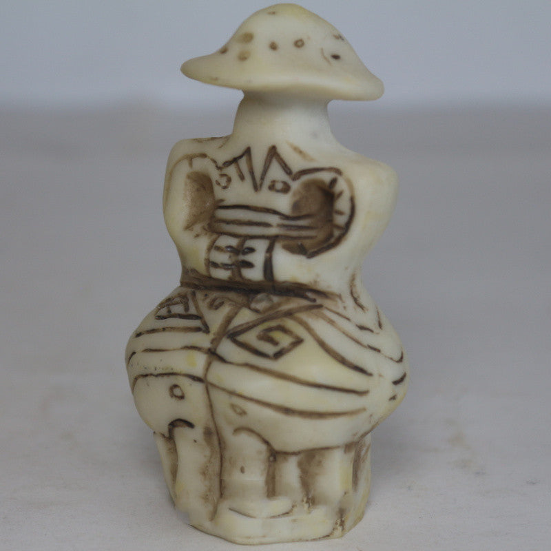 Decorative Character Resin Figure for Home & Festive Decor - Love God Theme