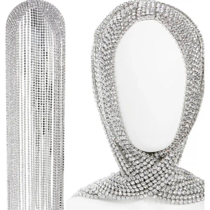 Rhinestone Hair Band – Women's Elegant Accessory
