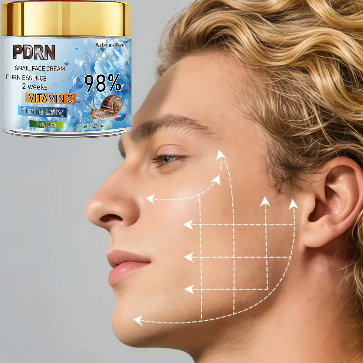 Collagen Face Cream for Hydration and Nourishment 60g - Moisturizing Facial Moisturizer