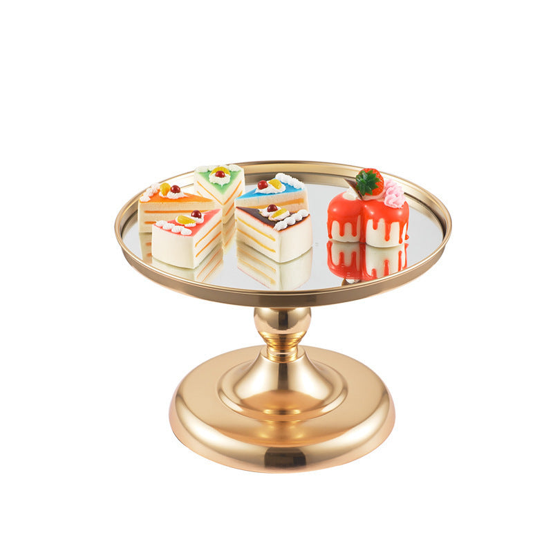 European Style Wrought Iron Wedding Cake Stand - Elegant Party Serveware