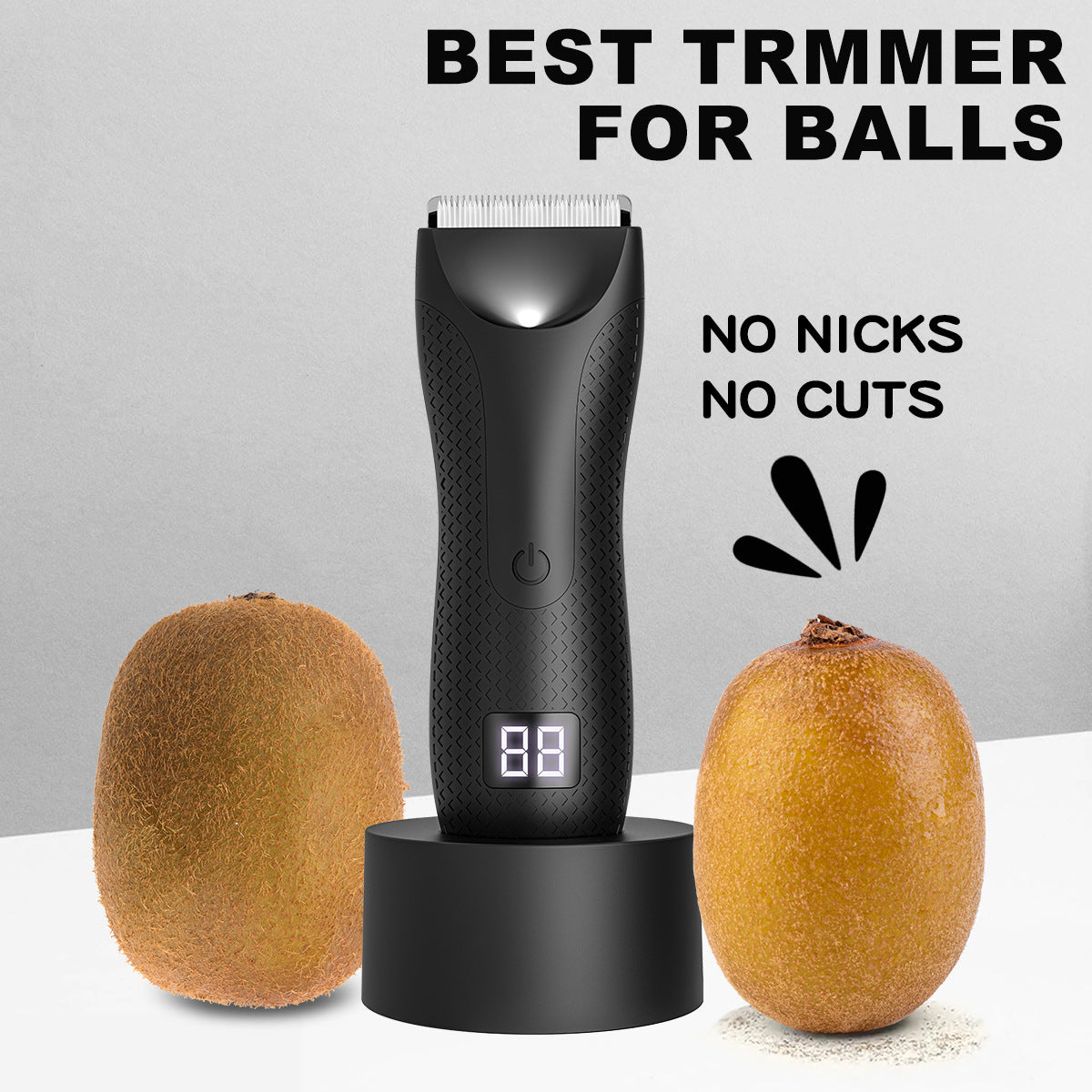 Electric Body Hair Trimmer Waterproof Clipper