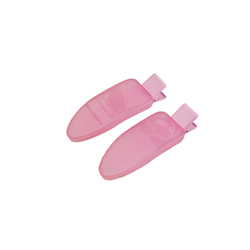 Colorful Ice Cream-Shaped Water Drop Hair Clip for Girls - Playful Hair Accessory