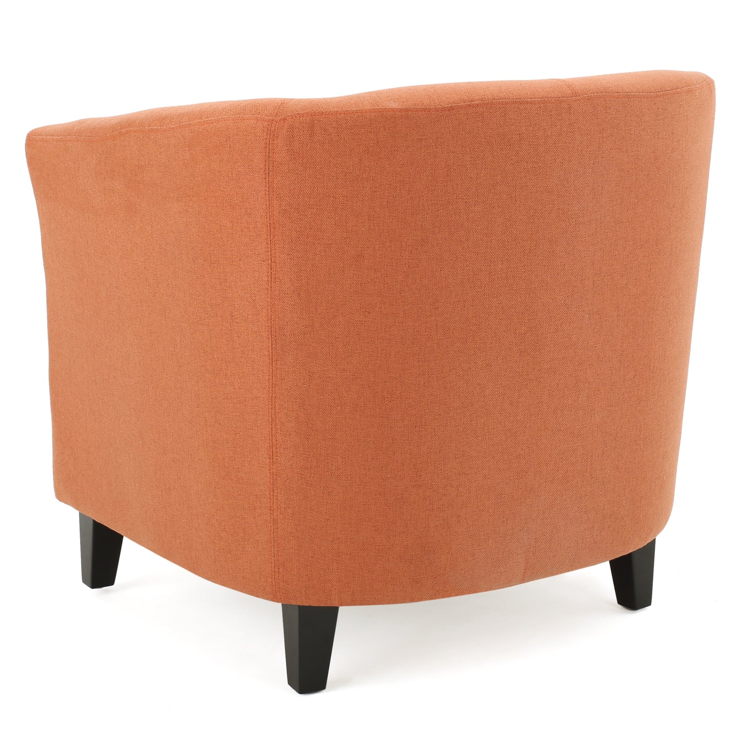Orange Club Chair - Stylish Fabric Seating for Any Room