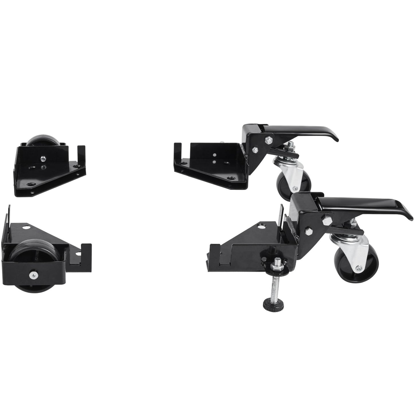 Heavy Duty Mobile Base Stand 400 Lb Capacity for Tools and Machines - Black