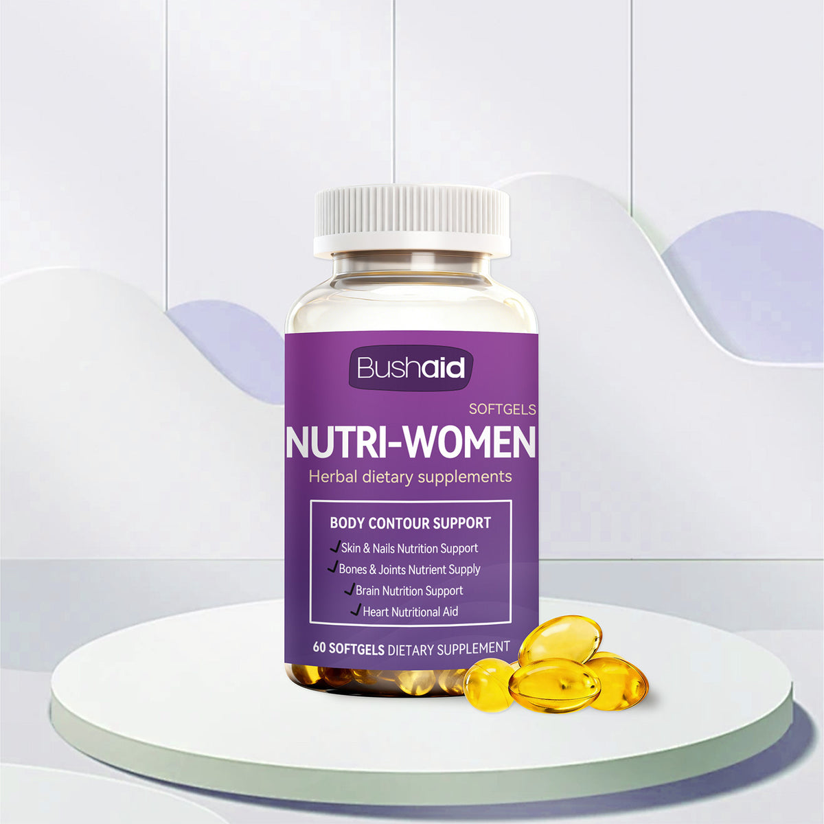 Women's Nutritional Dietary Softgel Capsules - 60 Count
