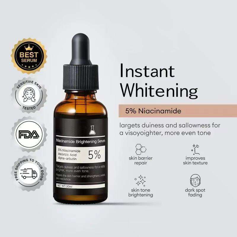 Niacinamide Brightening Serum 30ml for Moisturizing and Soothing Skin