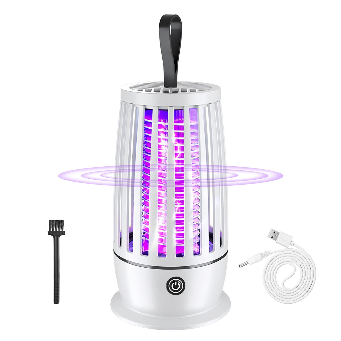 Rechargeable Mosquito Killer Lamp with Night Light and UV Trap for Indoor Outdoor Use