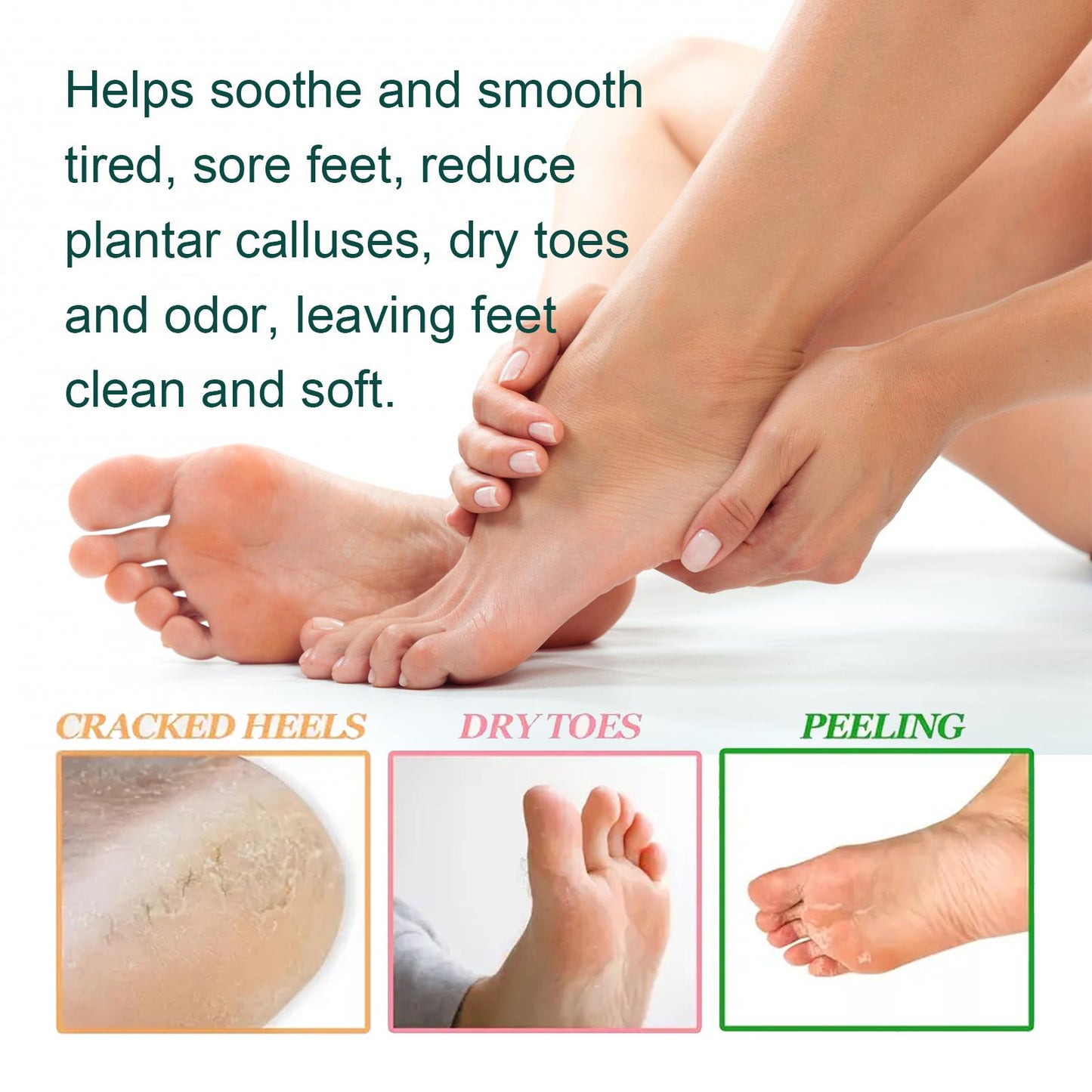 Ginger Essential Oil Foot Soak Bombs - Moisturizing & Deodorizing