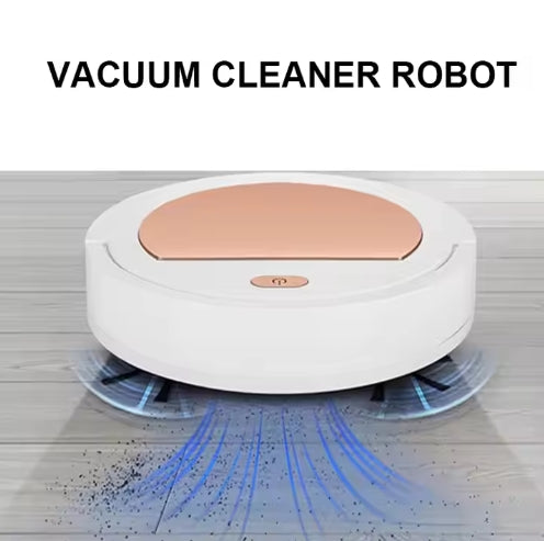 Robot Sweeping Vacuum Cleaner with Large Capacity & Low Noise - Thin Design
