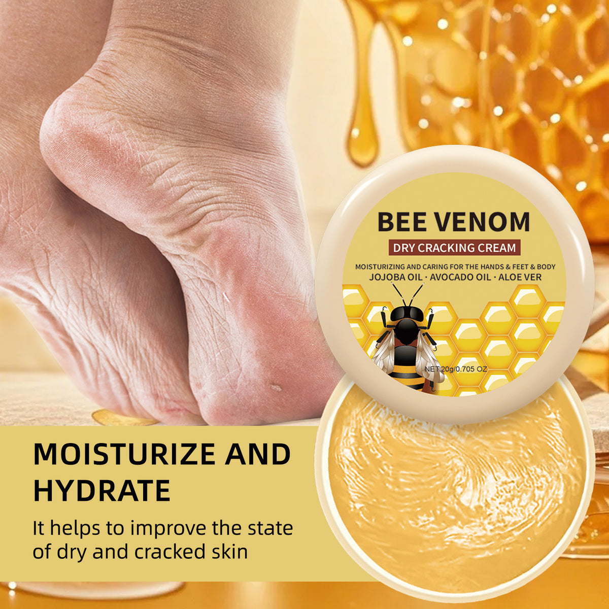 Hand & Foot Moisturizing Cream - 20g