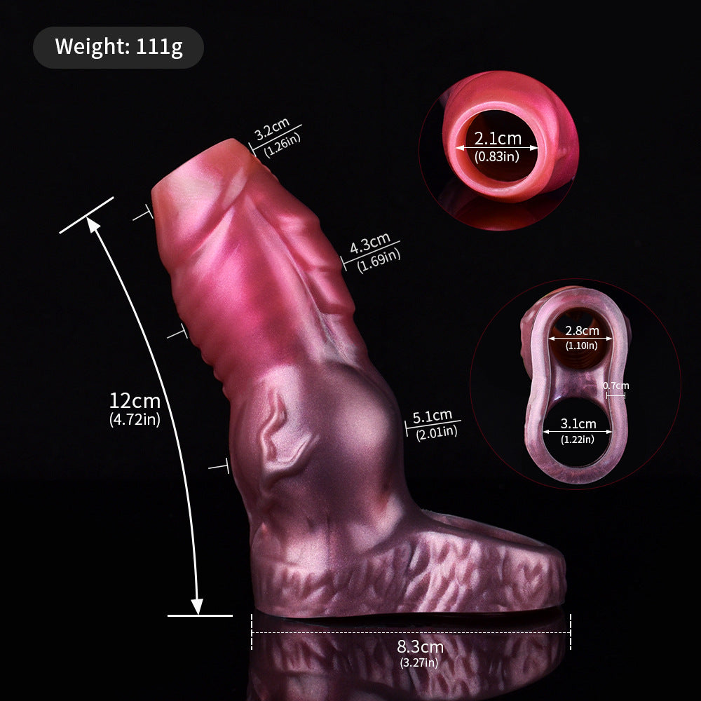 Extended Sperm Lock Ring Set for Men - Multiple Sizes & Variants