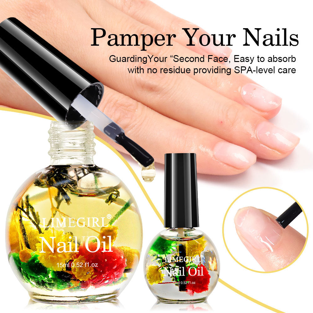 Nail Edge Treatment Oil 15ML - Cuticle Nourishing Nail Care Oil with Variants