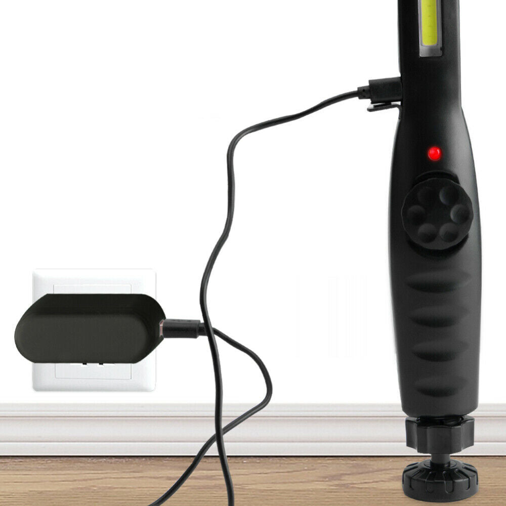 Rechargeable LED Work Light with Magnetic Base & Flexible Cordless Torch - 2 Pack