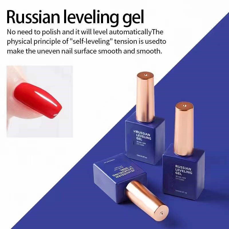 Gel Nail Polish Set - 10 Bottles, Multiple Colors