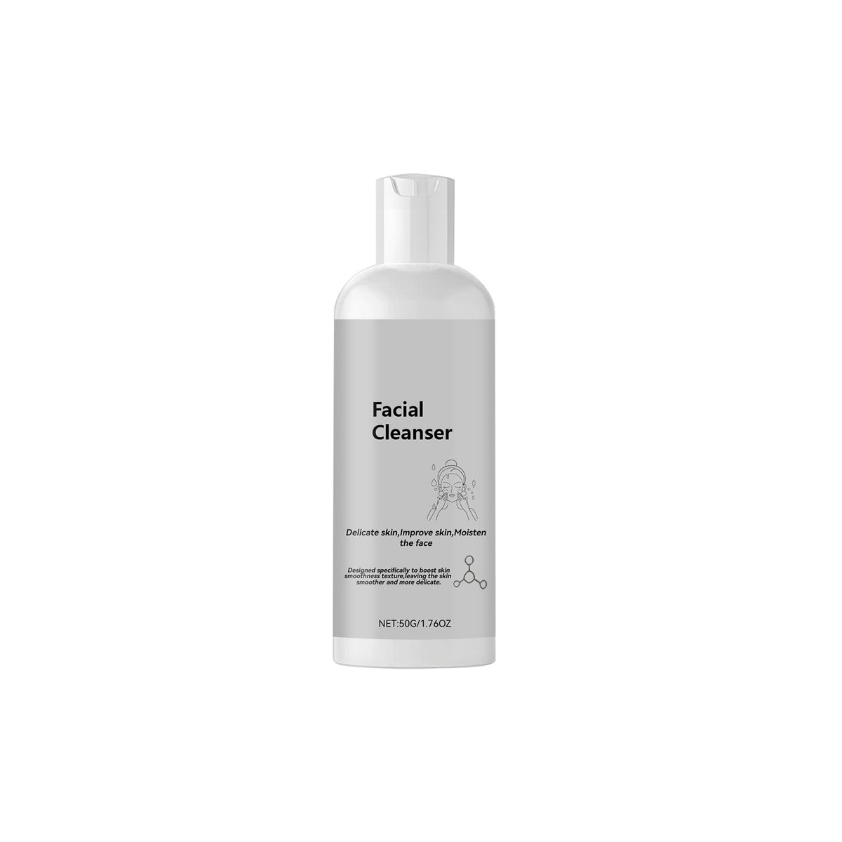 Moisturizing Facial Cleanser for Clear Skin 50g - Gentle Skin Care