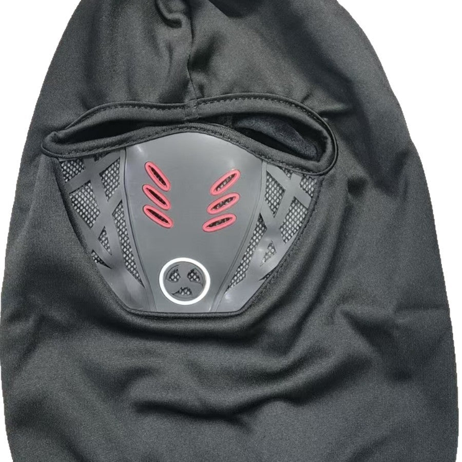 Windproof Winter Thermal Face Mask for Motorcycle Bicycle Riding - Red