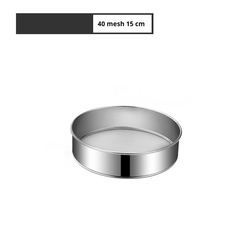 Fine Mesh Handheld Flour Sieve for Baking - Multiple Sizes