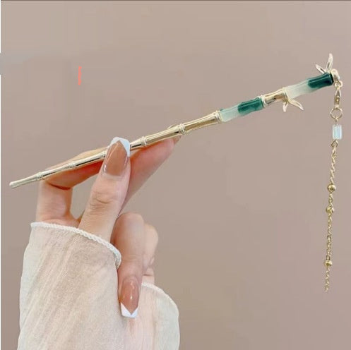 Vintage Floral Tassel Hairpin Set - Elegant Versatile Hair Accessories