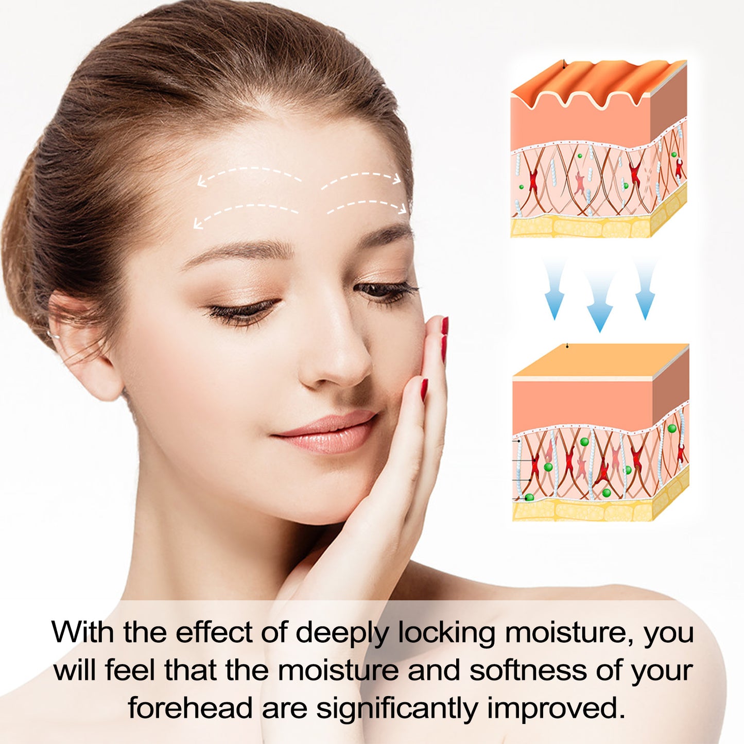 Forehead Wrinkle Mask - Collagen & Hyaluronic Acid Anti-Aging Patches - 10pcs
