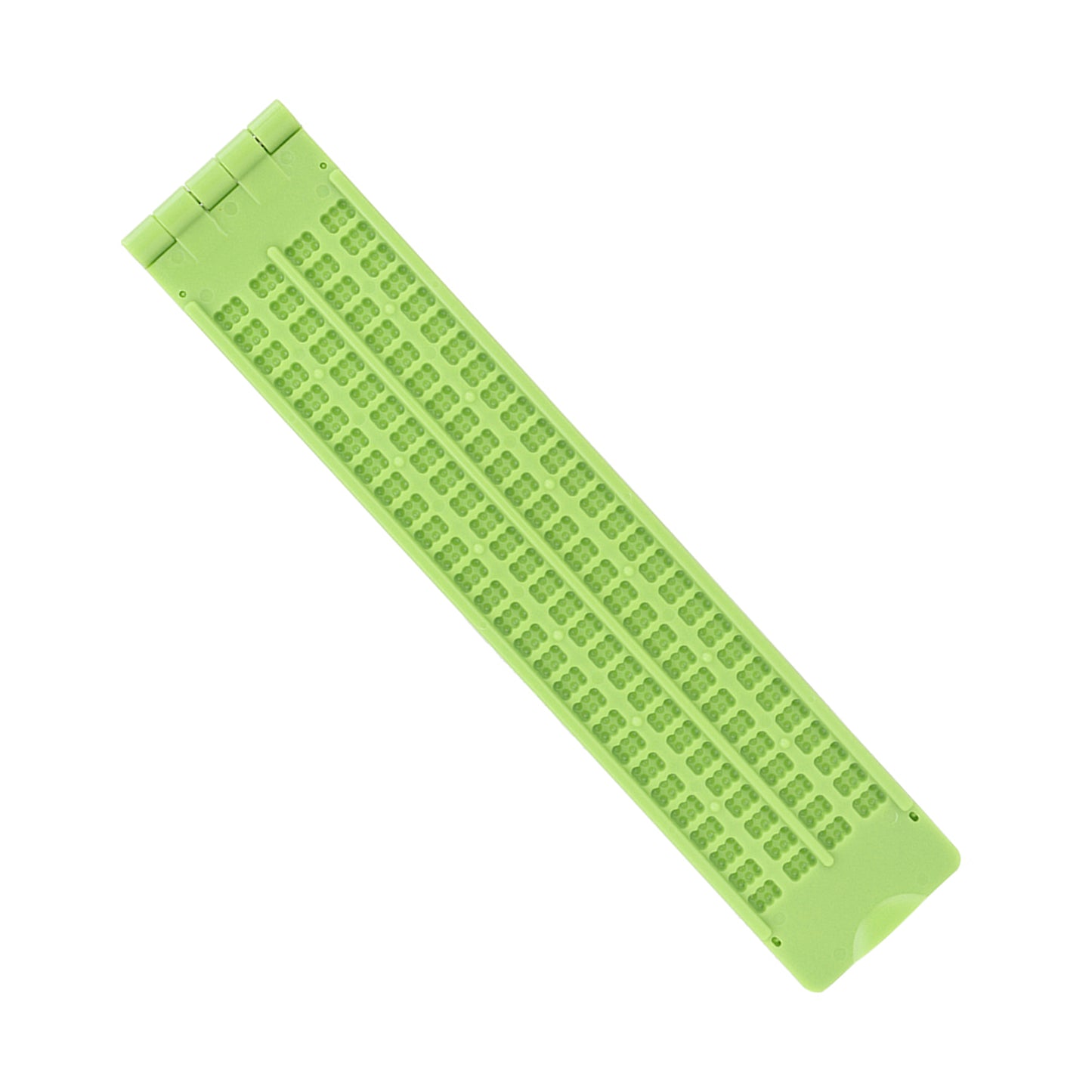 Portable Plastic 4 Lines 28 Cells Braille Writing Slate And Stylus