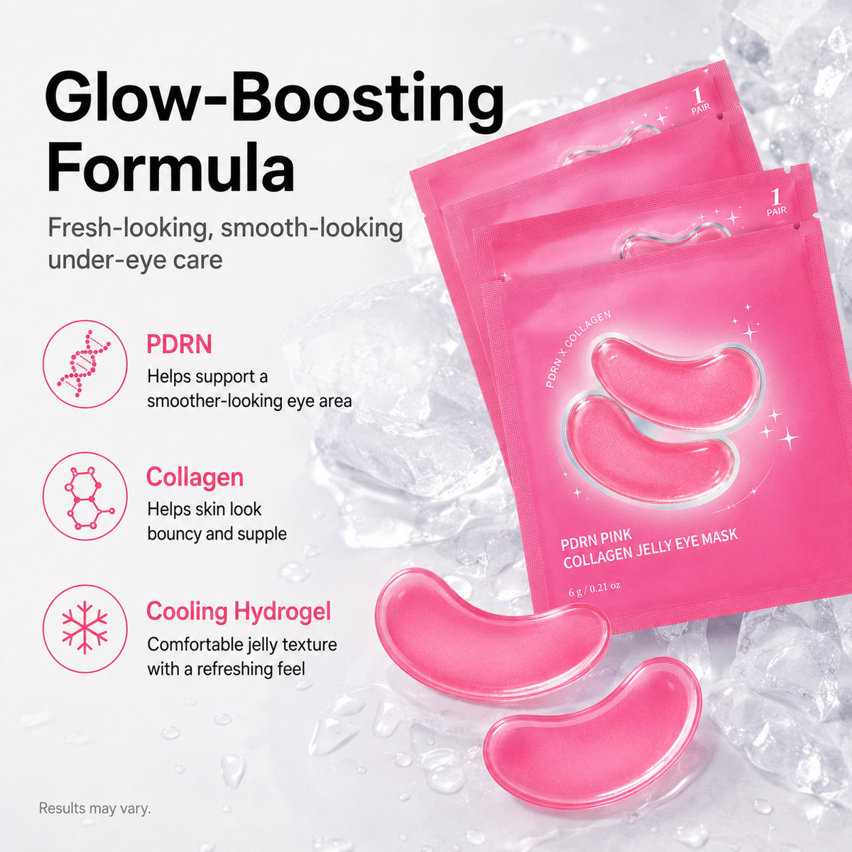 Hydrating And Moisturizing Eye Mask For Reducing Fine Lines