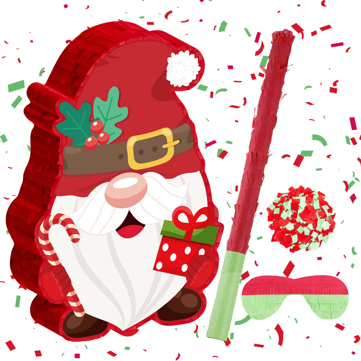 Christmas Elf Pinata Decoration - 27.5cm Dwarf Style