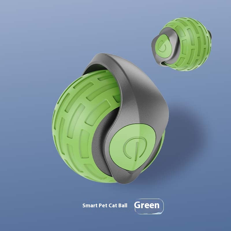 Interactive Cat Toy Ball - Automatic Rolling Electric Teaser for Pets