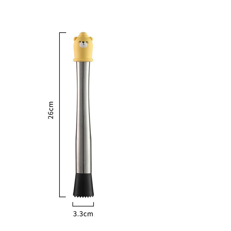 Snow Cup Lemon Hammer Rod Crusher - Kitchen & Garden Storage Tool