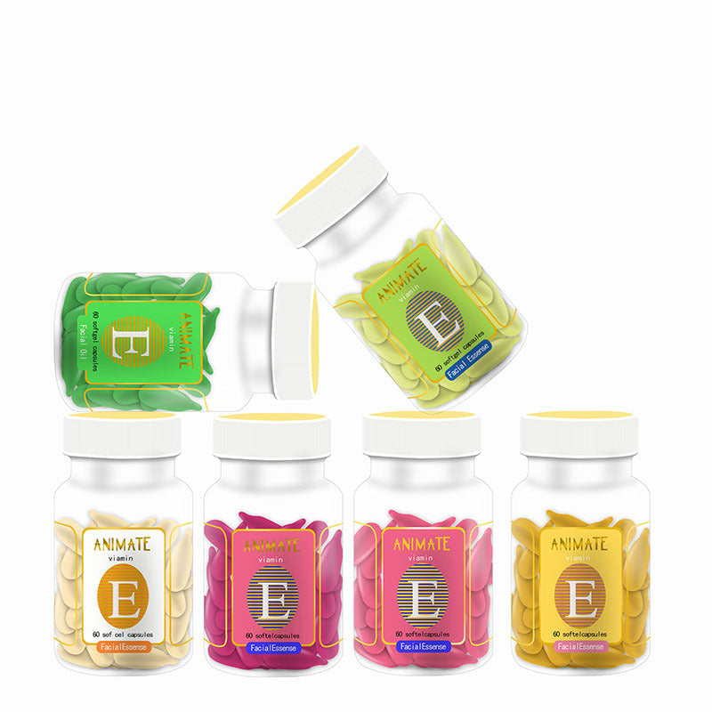 Moisturizing Facial Care Capsules - Hydrating Skin Supplement, 60 Tablets