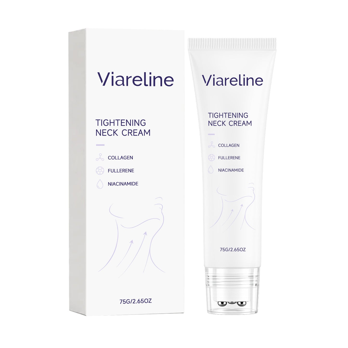 Compact Neck Cream with Collagen & Hydrating Ingredients - 75g
