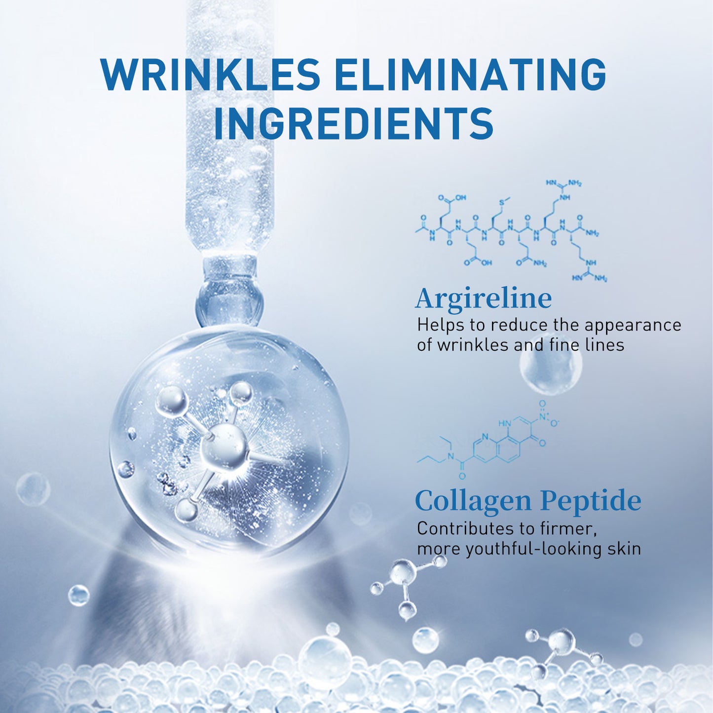 Hyaluronic Acid Anti-Wrinkle Face Serum - Firming & Moisturizing Essence