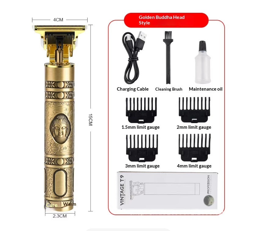 Cordless Hair Clipper Trimmer - Rechargeable Men's Grooming